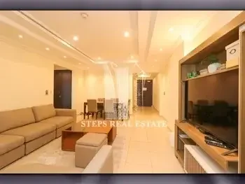 1 Bedrooms  Apartment  For Rent  in Doha -  The Pearl  Fully Furnished