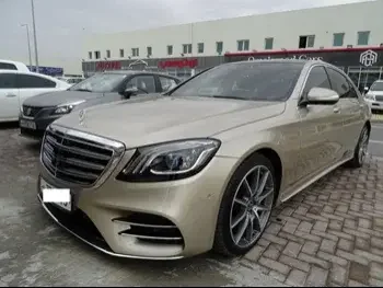 Mercedes-Benz  S-Class  450  2019  Automatic  111,000 Km  6 Cylinder  Rear Wheel Drive (RWD)  Sedan  Gold  With Warranty