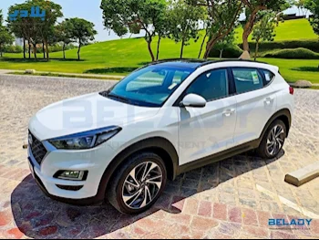 Hyundai  Tucson  4 Cylinder  SUV 2x4  White  2021