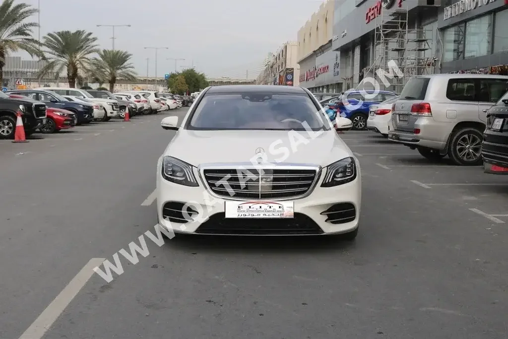 Mercedes-Benz  S-Class  560  2018  Automatic  39,000 Km  8 Cylinder  Rear Wheel Drive (RWD)  Sedan  White  With Warranty