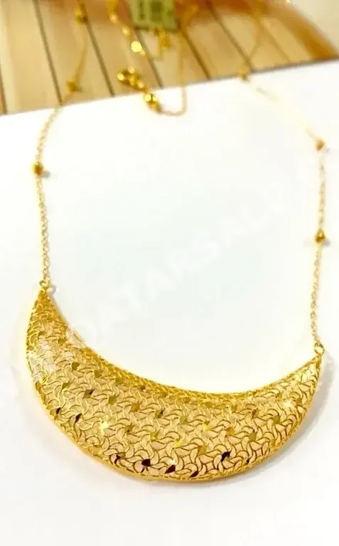 Gold Necklace  Turkey  Woman  By Item ( Designers )  Yellow Gold  21k