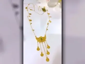 Gold Necklace  Turkey  Woman  By Item ( Designers )  Yellow Gold  21k