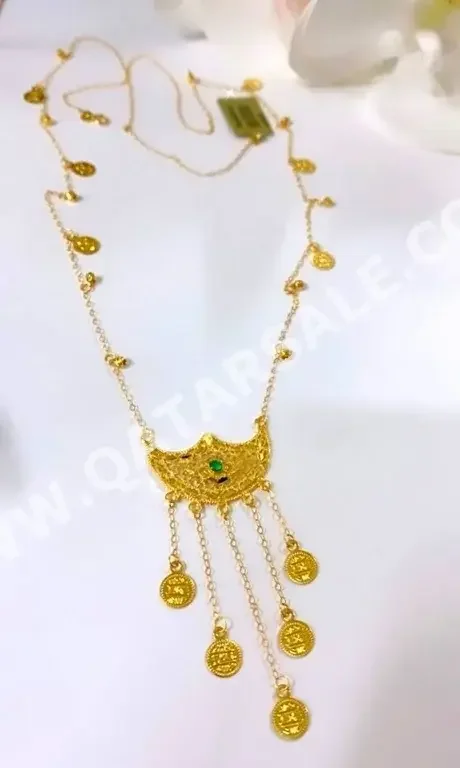 Gold Necklace  Turkey  Woman  By Item ( Designers )  Yellow Gold  21k