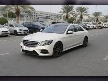 Mercedes-Benz  S-Class  560  2018  Automatic  39,100 Km  8 Cylinder  Rear Wheel Drive (RWD)  Sedan  White  With Warranty