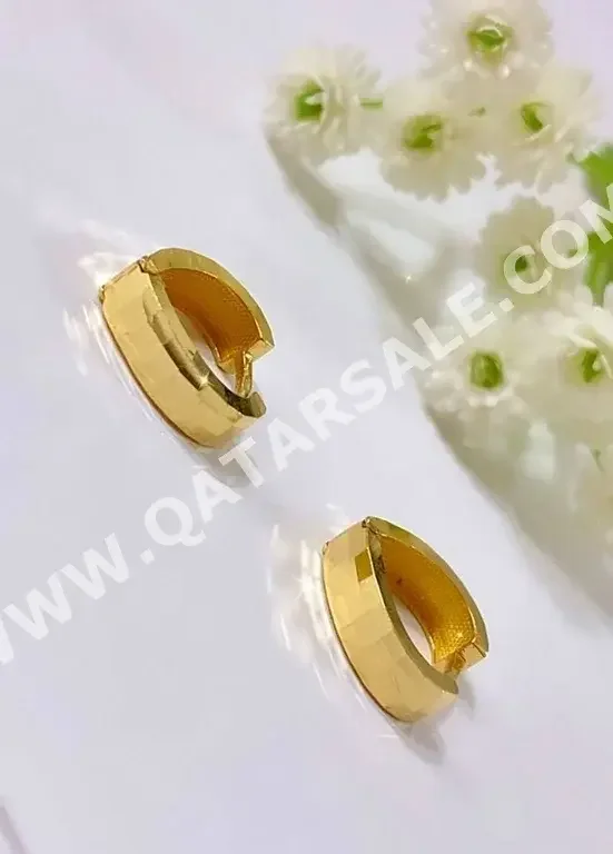 Gold Earring  Italy  Woman  By Item ( Designers )  Yellow Gold  18k