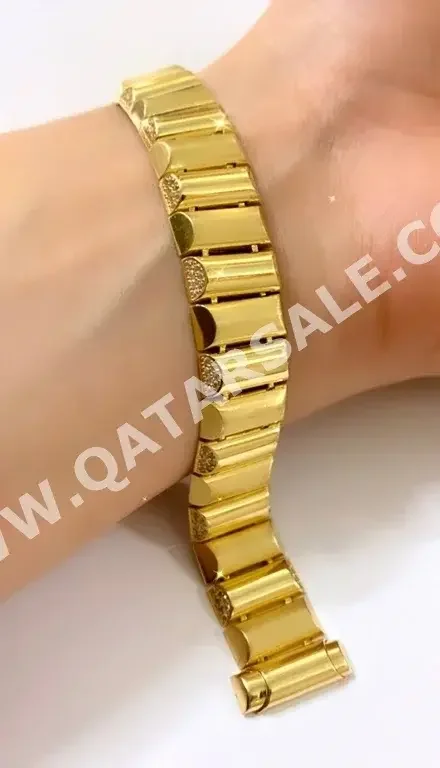 Gold Bracelet  Italy  Woman  By Weight  20.51 Gram  Yellow Gold  18k