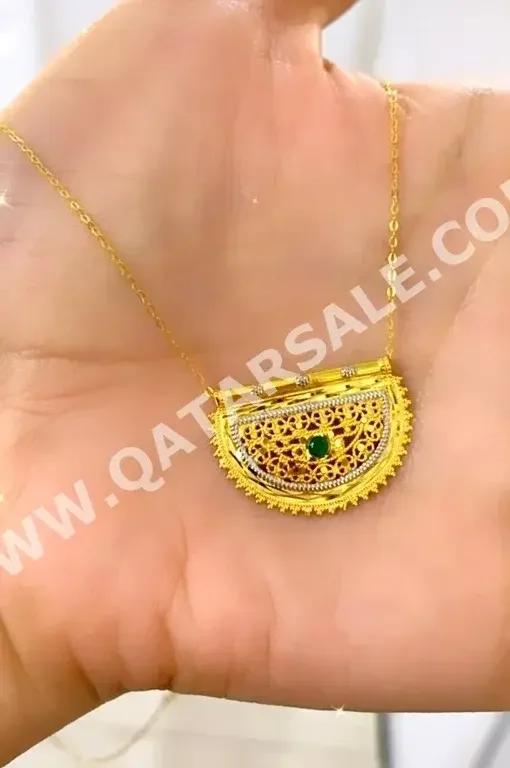 Gold Necklace  Turkey  Woman  By Item ( Designers )  Yellow Gold  21k