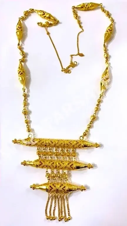 Gold Necklace  Turkey  Woman  By Weight  50.81 Gram  Yellow Gold  21k