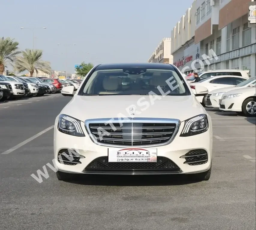 Mercedes-Benz  S-Class  450  2020  Automatic  82,000 Km  6 Cylinder  Rear Wheel Drive (RWD)  Sedan  White