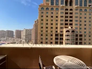 1 Bedrooms  Apartment  For Rent  in Doha -  The Pearl  Fully Furnished