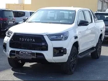 Toyota  Hilux  GR Sport  2023  Automatic  0 Km  6 Cylinder  Four Wheel Drive (4WD)  Pick Up  White  With Warranty