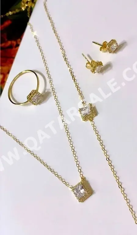 Gold Set  Italy  Woman  By Item ( Designers )  Yellow Gold  18k