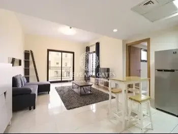 1 Bedrooms  Apartment  For Rent  in Lusail -  Fox Hills  Fully Furnished