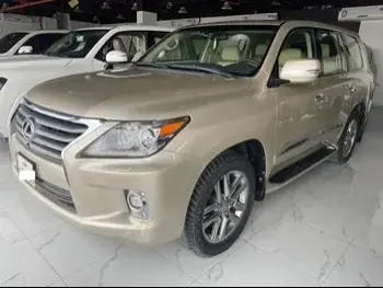 Lexus  LX  570  2015  Automatic  270,000 Km  8 Cylinder  Four Wheel Drive (4WD)  SUV  Gold  With Warranty