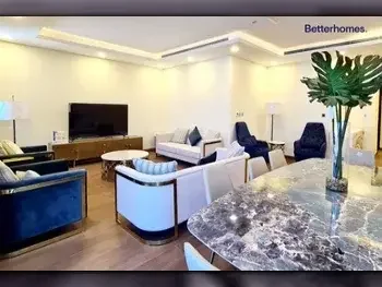 3 Bedrooms  Apartment  For Rent  in Doha -  The Pearl  Fully Furnished