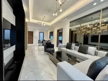 3 Bedrooms  Apartment  For Rent  in Doha -  The Pearl  Fully Furnished