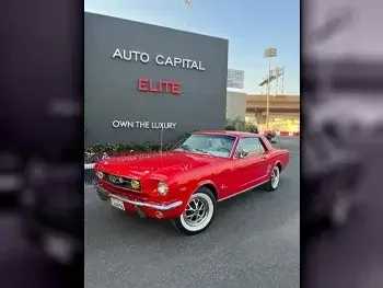 Ford  Mustang  1966  Automatic  0 Km  6 Cylinder  Rear Wheel Drive (RWD)  Coupe / Sport  Red  With Warranty