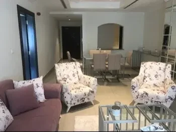 1 Bedrooms  Apartment  For Rent  in Doha -  The Pearl  Fully Furnished