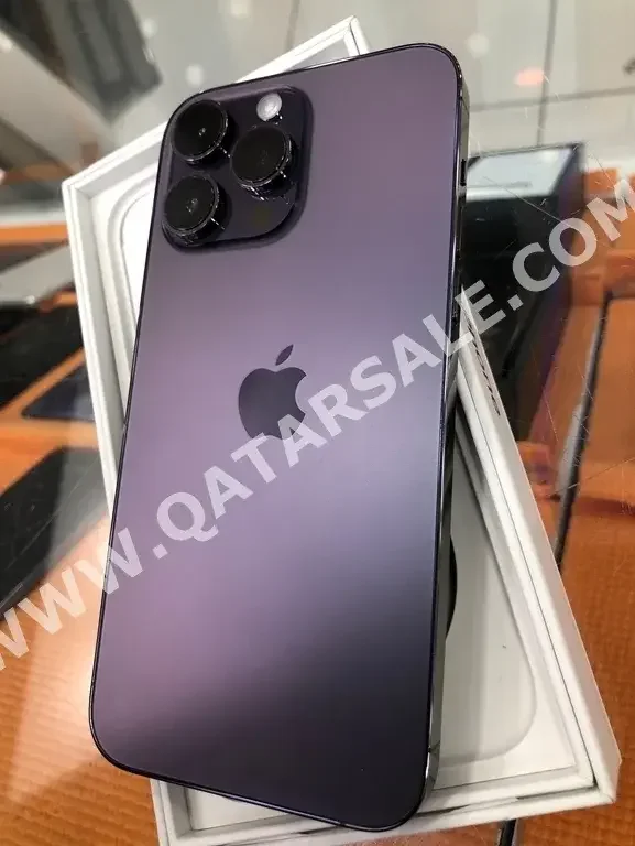Apple  - Iphone 14  - Pro Max  - Purple  - 256 GB  - Under Warranty
