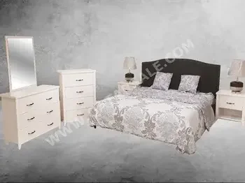 Bedroom Sets - 5 Pieces Set  - Beige