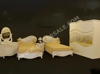 Bedroom Sets - 5 Pieces Set  - Beige