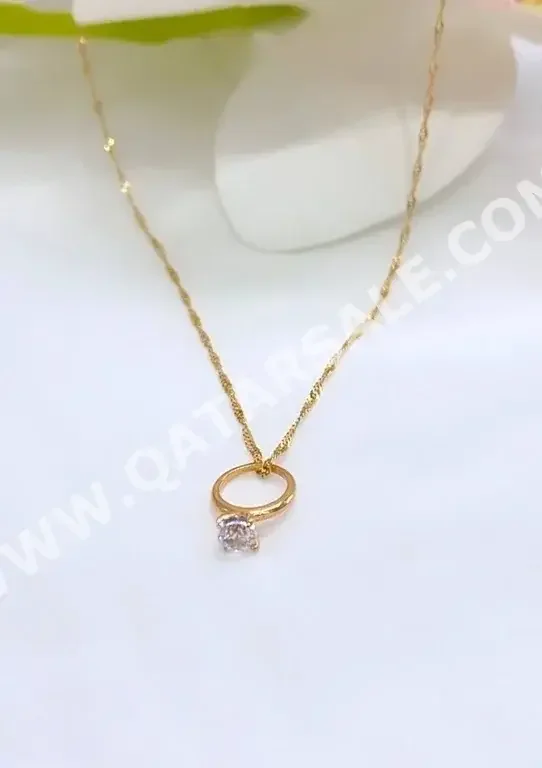 Gold Necklace  Italy  Woman  By Item ( Designers )  Yellow Gold  18k