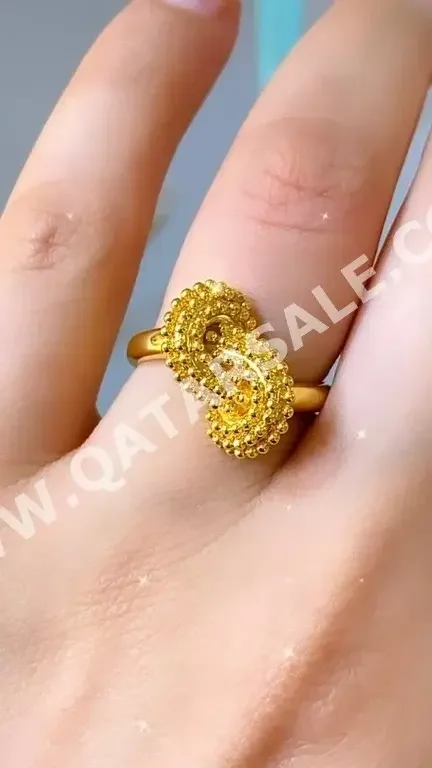 Gold Ring  Italy  Woman  By Item ( Designers )  Yellow Gold  18k