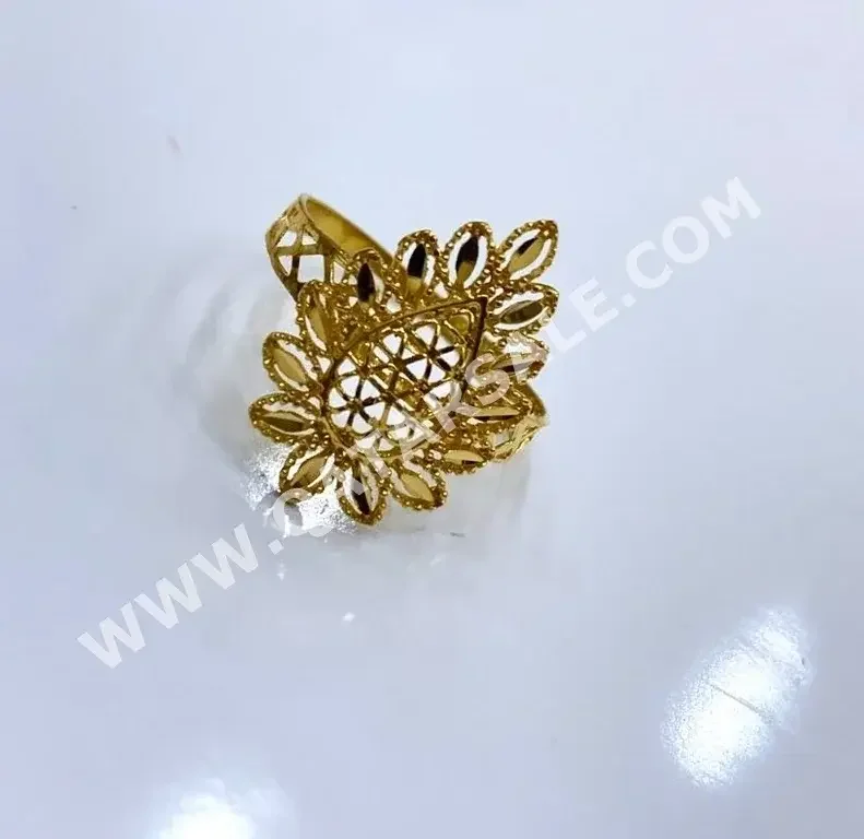 Gold Ring  Turkey  Woman  By Item ( Designers )  Yellow Gold  21k