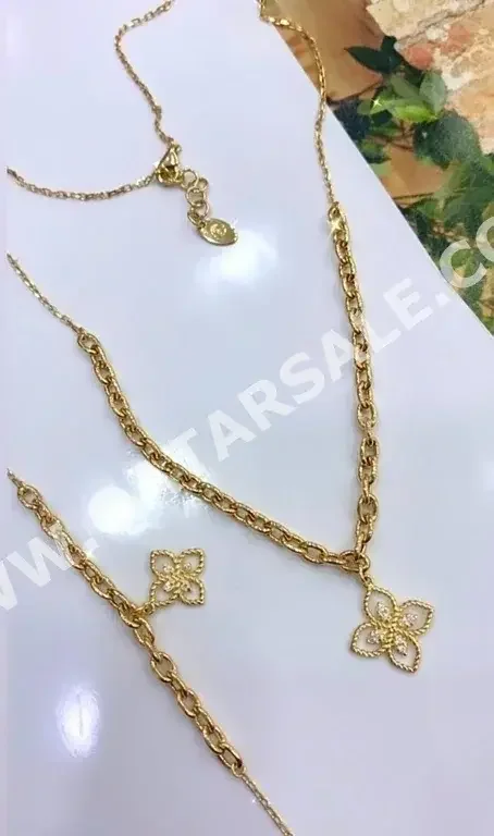 Gold Half Set  Italy  Woman  By Item ( Designers )  Yellow Gold  18k