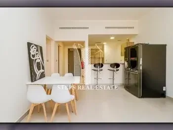 2 Bedrooms  Apartment  For Rent  in Lusail -  Fox Hills  Fully Furnished