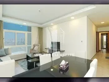 2 Bedrooms  Apartment  For Rent  in Lusail -  Fox Hills  Fully Furnished