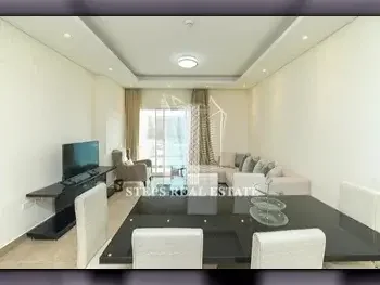 2 Bedrooms  Apartment  For Rent  in Lusail -  Fox Hills  Fully Furnished