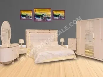 Bedroom Sets - 6 Pieces Set  - White