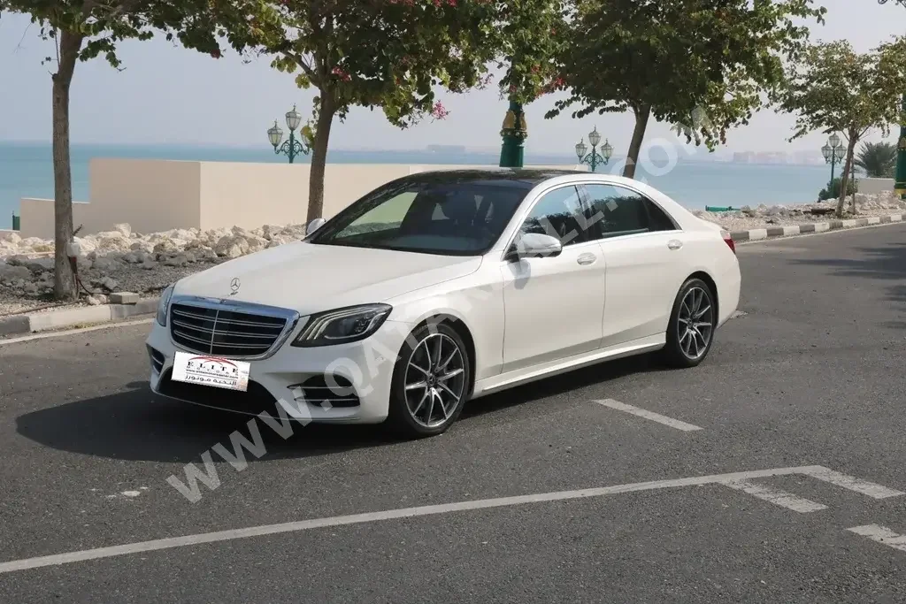  Mercedes-Benz  S-Class  450  2018  Automatic  68,100 Km  6 Cylinder  Rear Wheel Drive (RWD)  Sedan  White  With Warranty