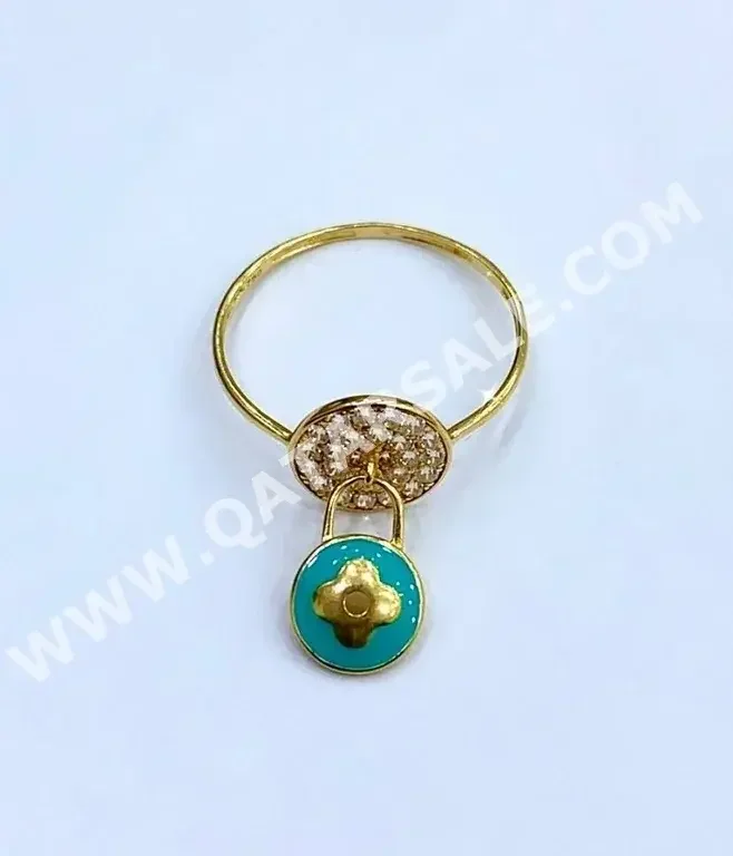 Gold Ring  Italy  Woman  By Item ( Designers )  Yellow Gold  18k