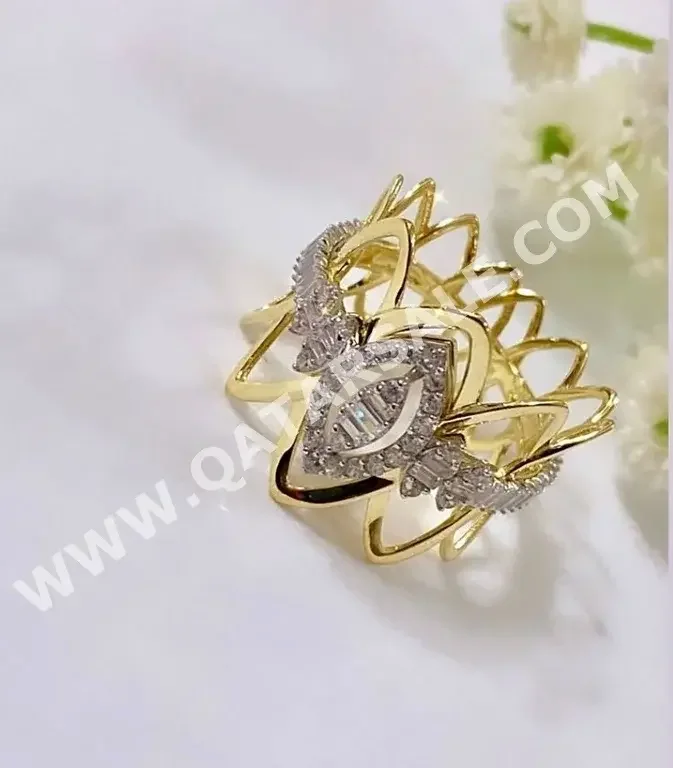 Gold Ring  Italy  Woman  By Item ( Designers )  Yellow Gold  18k