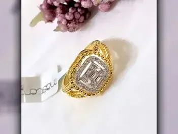 Gold Ring  Italy  Woman  By Item ( Designers )  Yellow Gold  18k