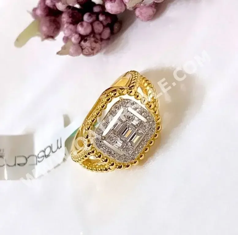 Gold Ring  Italy  Woman  By Item ( Designers )  Yellow Gold  18k