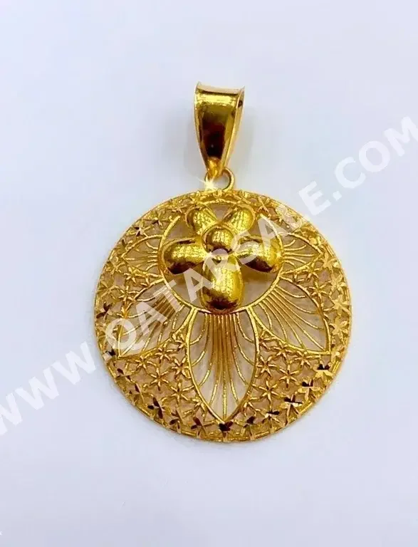 Gold Pendants  Turkey  Woman  By Item ( Designers )  Yellow Gold  21k