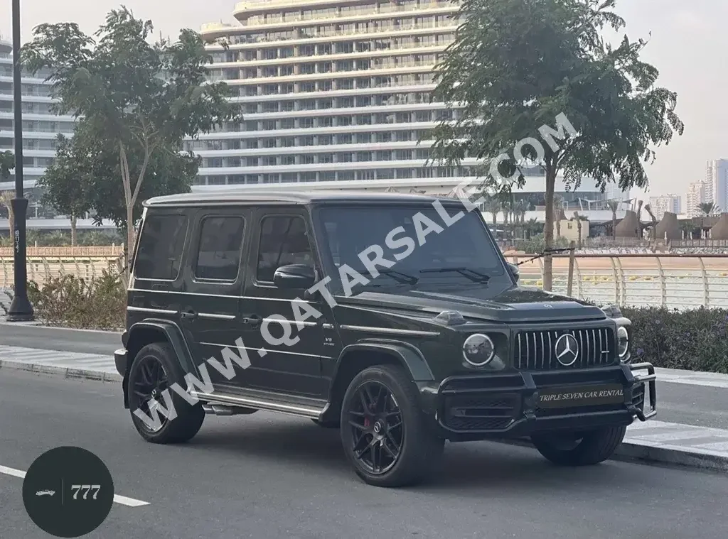 Mercedes-Benz  G63 AMG  SUV 4x4  Dark Green  2021