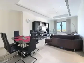 1 Bedrooms  Apartment  For Rent  in Doha -  The Pearl  Fully Furnished