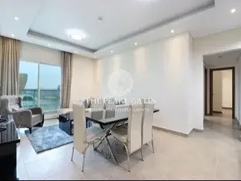 2 Bedrooms  Apartment  For Rent  in Lusail -  Al Erkyah  Fully Furnished