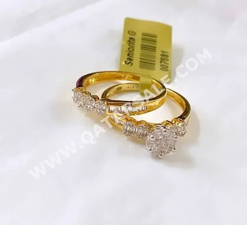 Gold Ring  Italy  Woman  By Item ( Designers )  Yellow Gold  18k