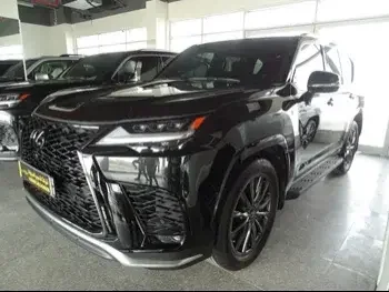 Lexus  LX  600 F Sport  2022  Automatic  28,000 Km  6 Cylinder  Four Wheel Drive (4WD)  SUV  Black  With Warranty