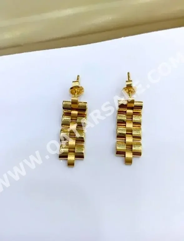 Gold Earring  Italy  Woman  By Item ( Designers )  Yellow Gold  18k