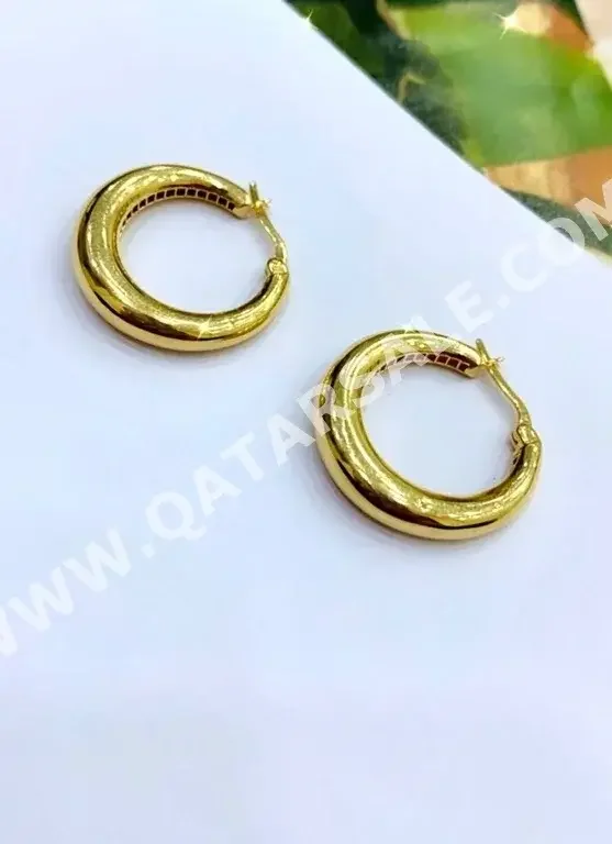 Gold Earring  Italy  Woman  By Item ( Designers )  Yellow Gold  18k