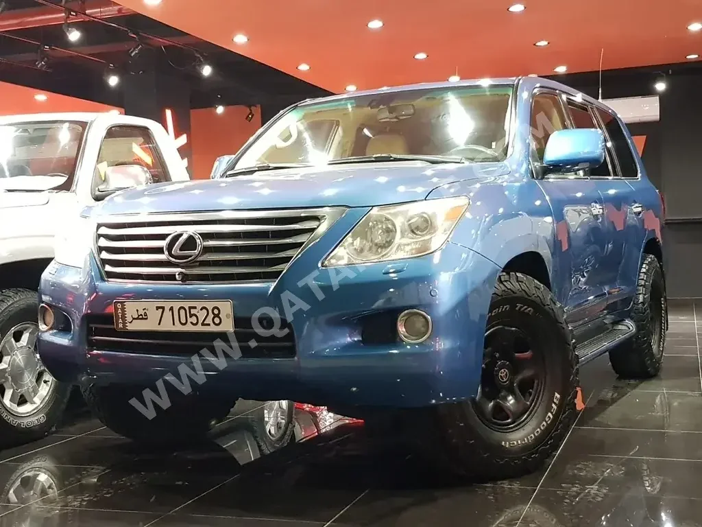 Lexus  LX  570  2008  Automatic  388,000 Km  8 Cylinder  Four Wheel Drive (4WD)  SUV  Blue  With Warranty