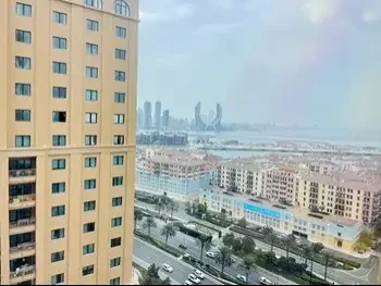 1 Bedrooms  Apartment  For Rent  in Doha -  The Pearl  Fully Furnished