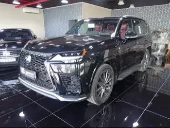 Lexus  LX  600 F Sport  2023  Automatic  0 Km  6 Cylinder  Four Wheel Drive (4WD)  SUV  Black  With Warranty