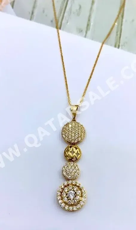 Gold Necklace  Italy  Woman  By Item ( Designers )  Yellow Gold  18k